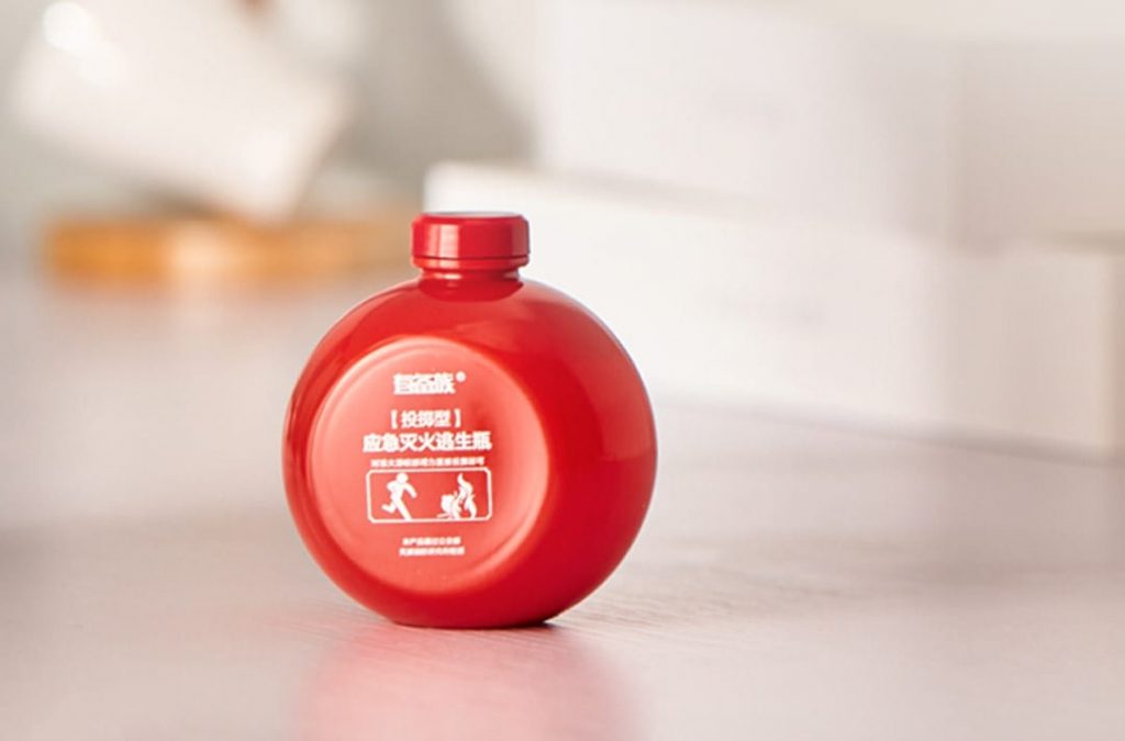 Hasicí láhev by měla být v každé místnosti