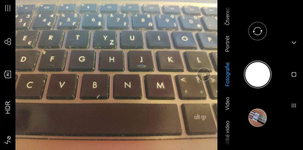 Aplikace Fotoaparát