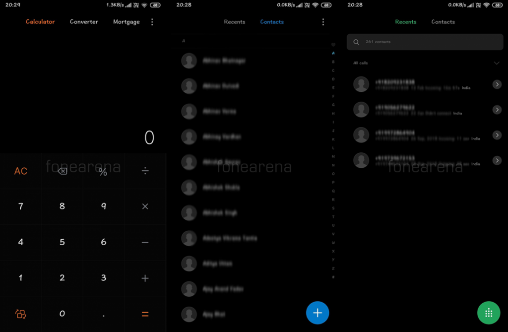 Takto by mohlo vypadat tmavé MIUI