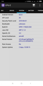 Informace o systému