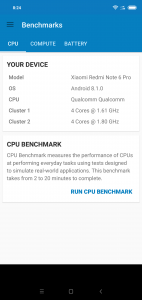 Benchmark GeekBench 4