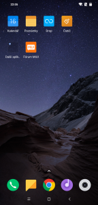 Druhá domovská obrazovka