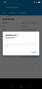 Test normálně proběhl