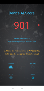 Výsledky Poco F1 v benchmarku AI Benchmark