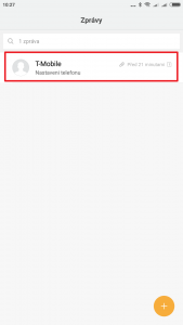 Otevřete konverzaci, na kterou chcete odpovědět, nebo založte novou