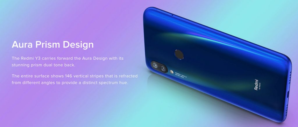 Telefon Redmi Y3: nečekaná novinka pro mladé „za babku“