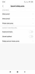 Xiaomi Mi Play lze odemykat otiskem