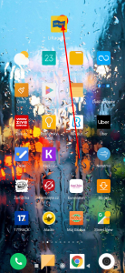 Přetáhněte ikonu na Koš