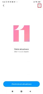 Klepněte na tlačítko se třemi tečkami