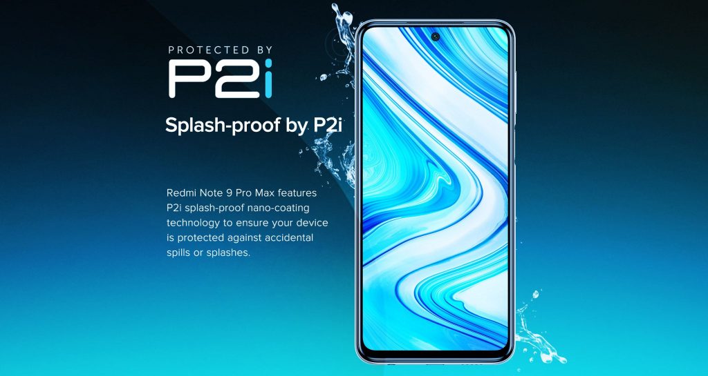 Nano povlak P2I, chrání telefon proti stříkající vodě