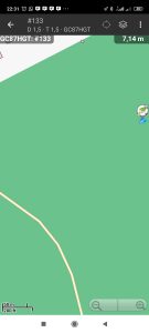 Geocaching v aplikaci cgeo