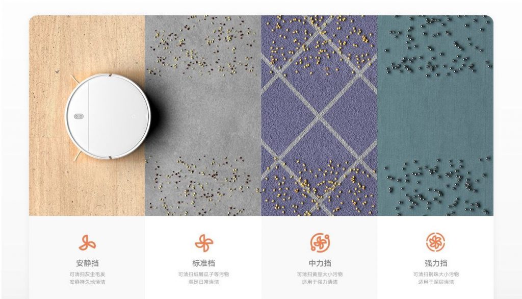 Robotický vysavač Xiaomi Mijia G1 Sweeping Robot