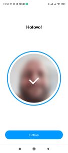 Úspěšné skenování