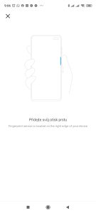 Čtečka je v tlačítku