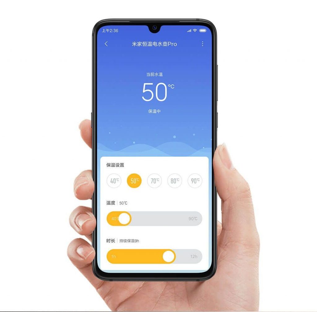 Konvici lze ovládat z aplikace v telefonu