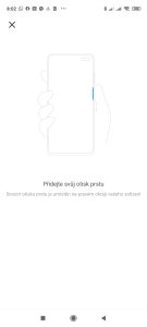 Čtečka otisků prstů