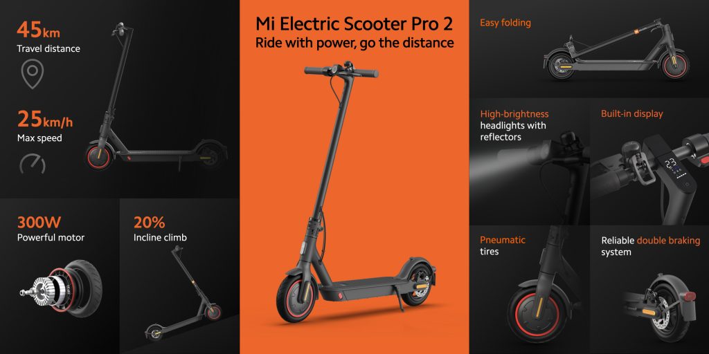 Koloběžka Xiaomi Mi Electric Scooter Pro 2