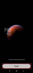 Po zobrazení náhledu klepněte na Použít