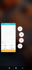 Tlačítko pro přepnutí do plovoucího okna