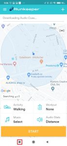 Vyvolejte seznam posledních programů