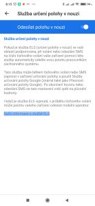 Služba určení polohy v nouzi