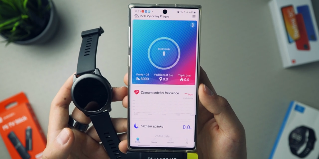 Spárování Haylou Solar s mobilním telefonem