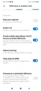 Vždy přijímat MMS