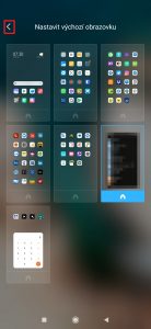 Šipkou v levém horním rohu se vraťte zpět