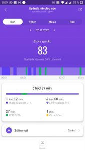 Měření spánkových fází