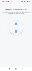 Obnovení továrního nastavení