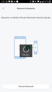 Párujeme přes Bluetooth
