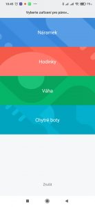 Přidáváme nové zařízení