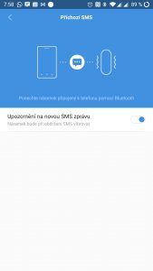 Upozornění na příchozí SMS