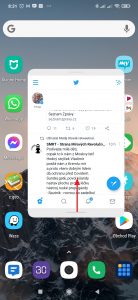 Aplikace v plovoucím okně