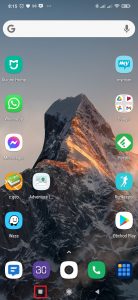 Seznam posledních spuštěných aplikací