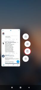 Tlačítko pro zobrazení v plovoucím okně