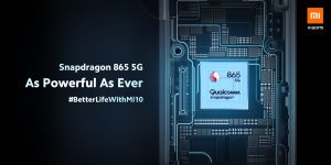 Xiaomi Mi 10 má Snapdragon 865