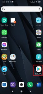 Otevřete aplikaci Obchod Play