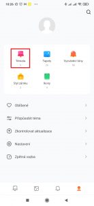 Otevřete sekci Témata