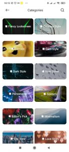 Témata roztříděná do kategorií