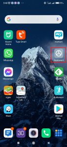 Otevřete systémové Nastavení