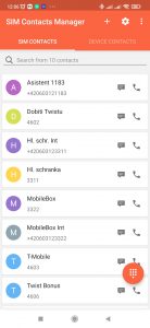 SIM Contacts Manager