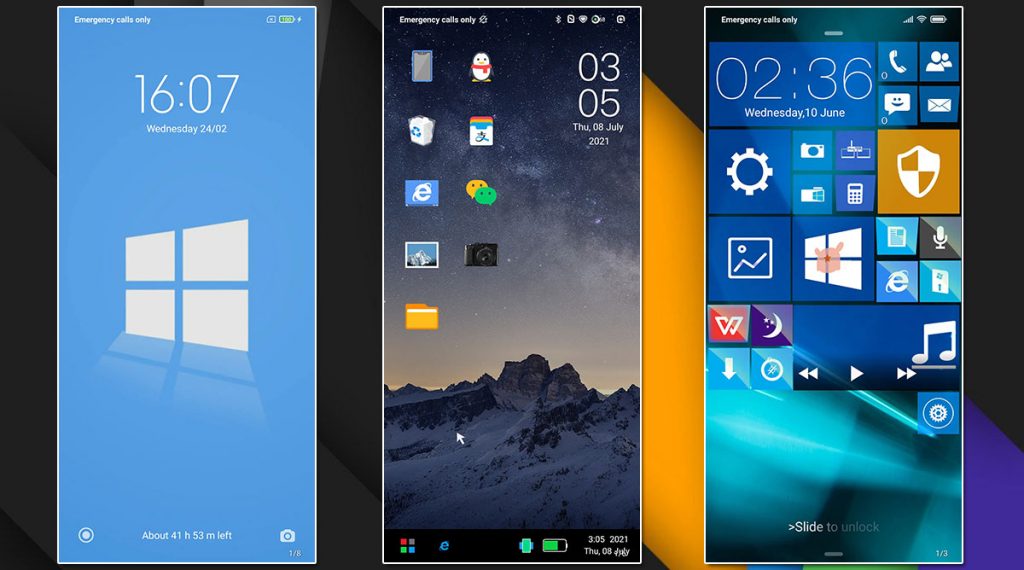 3 nejlepší témata: změňte si MIUI tak, aby vypadalo jako Windows