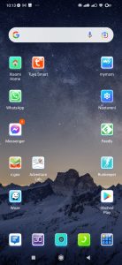 P-Windows v12.5 Domovská obrazovka