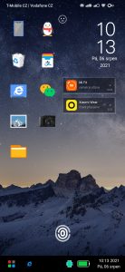 P-Windows v12.5 Zamykací obrazovka