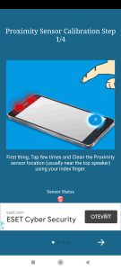 Proximity Sensor Reset Fix