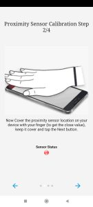 Proximity Sensor Reset Fix