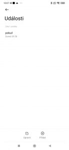 Upozornění na události