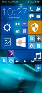 Windows 10 Plus zamykací obrazovka