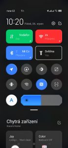Windows 10 Style Centrum ovládání